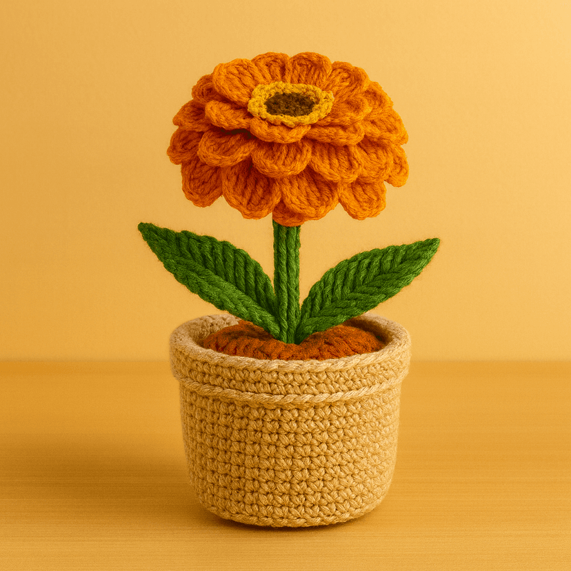 Amigurumi plant