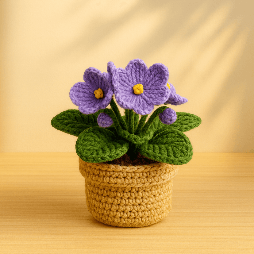 Amigurumi plant