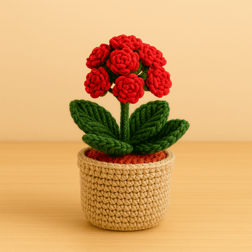Amigurumi plant