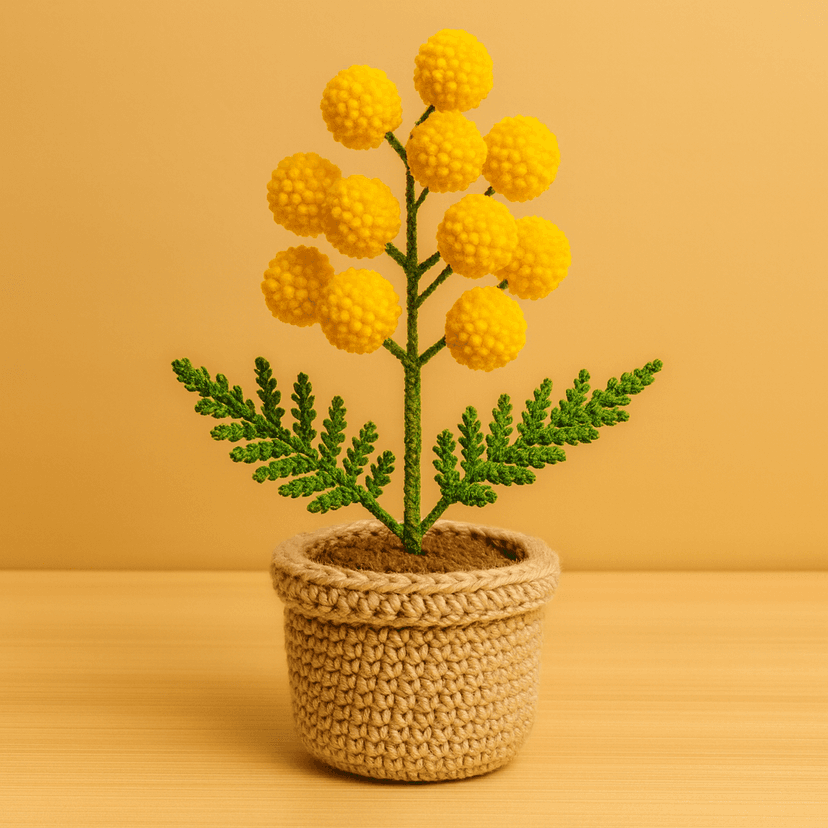 Amigurumi plant